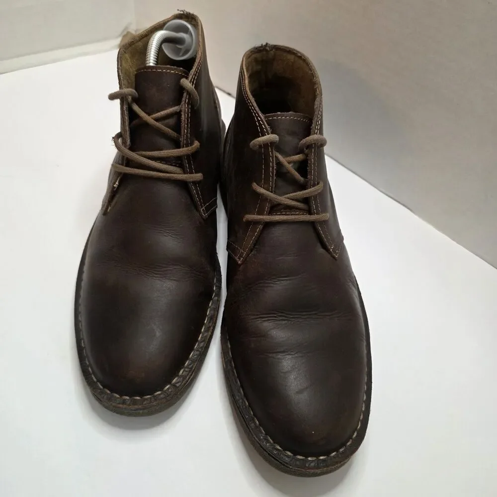 Chaps Leather Chukka Boots Men’s 11M Brown 96-98459